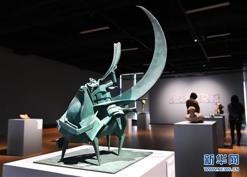 （新華視界）（1）南來·北往——中國當代學院雕塑邀請展在京開幕