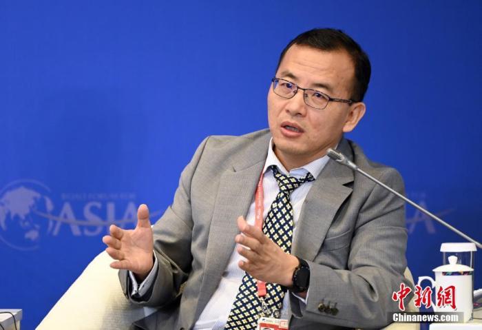 4月19日，博鰲亞洲論壇2021年年會“工業互聯網與數字化轉型”分論壇在海南博鰲舉行，華為技術有限公司公司戰略部總裁張文林出席并參與討論。 <a target='_blank' href='http://www.chinanews.com/'>中新社</a>記者 侯宇 攝